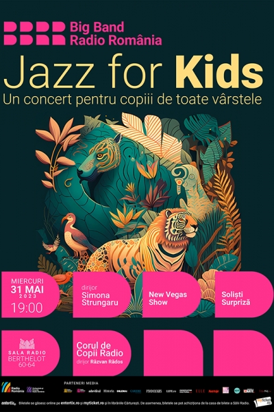 JAZZ FOR KIDS: concert de Ziua Internațională a Copilului
